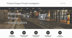 Desktop Screenshot of portlandprivateinvestigator.com